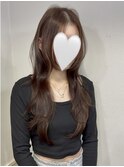 韓国レイヤーでゆるふわ美髪ロング【カミケン黒岩店/福島】