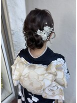 ディティカレスト(Dityca rst)&nbsp;ふわふわ振袖シニョンヘア