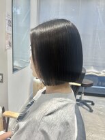 ビューバイネオリーブ 用賀店(Beau'r by neolive) 大人ガーリーダークアッシュ似合わせカットミディアムレイヤー