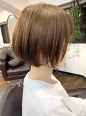 【畑中正敏】丸みショート/小顔ショート/ひし形ショート