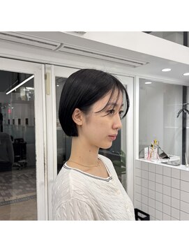 ニトバイアンキシム ボブ(nit by AHNKISM) 大人っぽミニボブ♪
