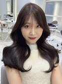 20代30代40代◎韓国式小顔レイヤースタイル