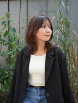 ログ 高松木太店(Log) 20代30代40代50代/ミディアム/レイヤー/クビレ/前髪あり/高松