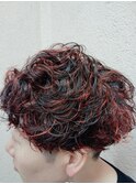ハイライト＆スパイラルパーマ