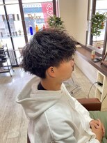 レガ(le ga) 【好印象】ノーセットでもかっこいい!ツイストパーマ