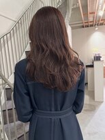 カミエ(kamie) ブラウンロングヘア×カット&カラー&トリートメント