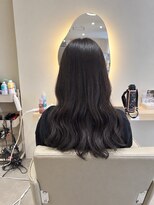 ルーチェココ ブラン(Lu'ce coco blanc) ブルーブラック×ロングレイヤー