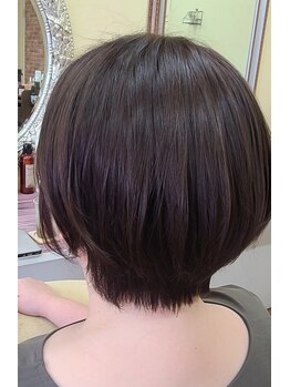 リール ヴィー(Rire Vie HAIR MAKE LABO)の写真/再現性の高いカットで朝も楽ちん♪スタイリングしやすいショートが叶うお店◎
