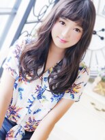 ヘア ジュレ ドゥ(hair jurer deux)&nbsp;【ヘアジュレドゥ 花井 】 大人カジュアル黒髪☆無造作セミディ