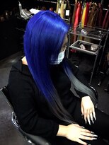 ゾーマ(ZOUMA) ブルーシルバー 寒色グラデーション トリックヘアー