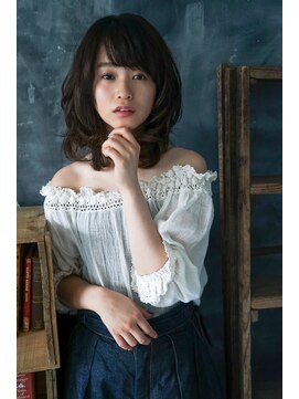 ルコル テイラーオブヘアー 所沢(LUCOLU Tailors of hair) 大人可愛いグラマラスミディ