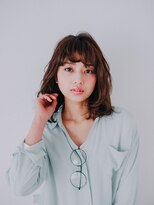 サインヘアー 静岡(sign hair)&nbsp;セミウェットなフリンジバング