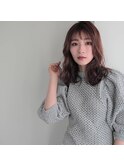 【モゾ美容院】重めロング＆シースルーバングで大人カジュアル