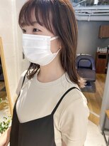 コフィー バイ メルト 吉祥寺(cofy by melt)&nbsp;【三ツ井純】チョコレートブラウン ショコララテカラー レイヤー