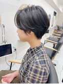 前髪カール/ネオシースルーバング/くびれボブ［銀座］