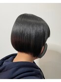 前下がりショートボブ