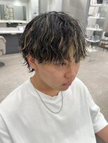 ノイズ キョウト(NOISM Kyoto)&nbsp;ハイライト波巻きパーマ