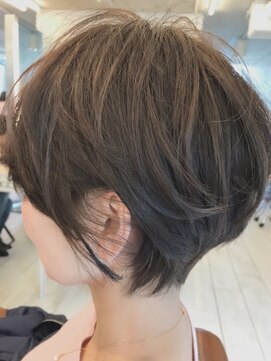 ジーナハーバー(JEANA HARBOR) ４０代、５０代無造作ショートボブ☆