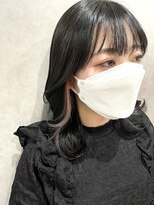 ムード タテマチ(mood tatemachi)&nbsp;ブラック&ピンクインナーカラー