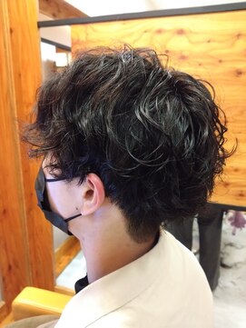 アドラーブル 松崎店(adorable) 【メンズスパイラルパーマ！】20代30代40代