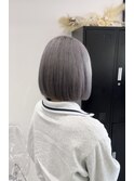 透明感シルバー