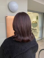 ジェムバイアルテフィーチェ(gem by artefice)&nbsp;ボブ×ピンクバイオレット