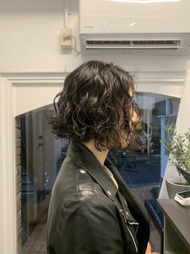 ラレイ ハラジュク(Lalei harajuku) ボブ×スパイラルパーマ/パーマ女子