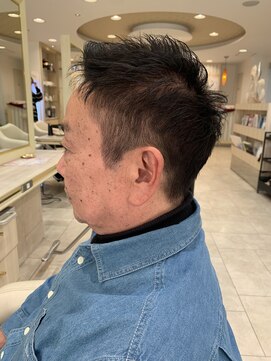 アッシュ 仙川店(Ash) 初美容室！　60代　イメチェン　イケオジカット