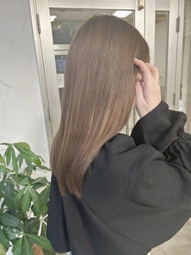 ヒトノワ 野々市(Hito.nowa) 髪質改善トリートメント×透明感ベージュカラー