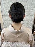 着付×ヘアアレンジ