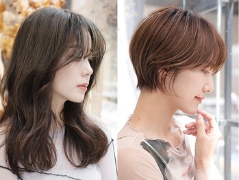 エムスラッシュ アヴェダ 自由が丘(M.SLASH AVEDA)の写真/自由が丘◆白髪ぼかし対応！キレイが続く上品な白髪染めもお任せください♪AVEDAカラー取扱店◎