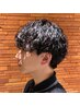 《スマート支払い限定》Men's Cut＋波巻きPARM＋3step treatment