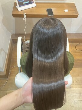 アノ 駒沢(ano) 極艶美髪オリーブベージュ