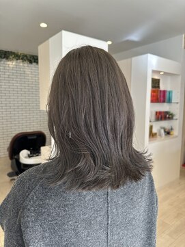 アドラーブル はなみずき店(adorable) 大人可愛い美人透明感グレーカラーアッシュカラー