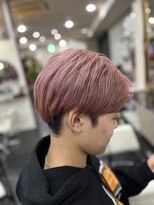 アイズ 渋沢(AIZU)&nbsp;メンズピンクベージュ