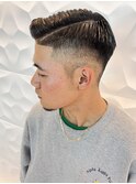 爽やかメンズ☆ビジネスショートマッシュ黒髪透明感カラー