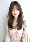 ☆ホワイトグレージュミニウルフデジタルパーマチェリーブラウン