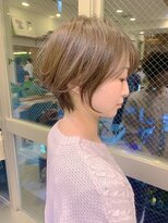 ロンドグロワール 大宮(Lond Gloire)&nbsp;ミニウルフレイヤーカット顔周りカット前髪カットショート/大宮