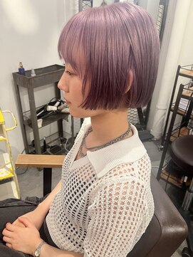 コキャン(COQUIN) 憧れミニボブとやわらかパープル