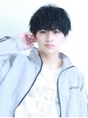 爽やか、緩めのメンズパーマ