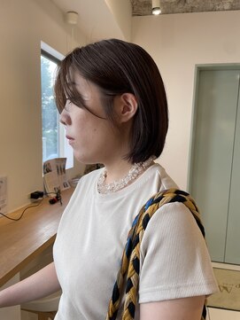 アンプフォーヘア 栄 矢場町(amp for hair.) ふわボブ