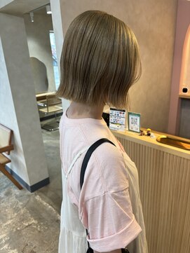 ユニカ 宇都宮(yunica) ハイトーン　ボブ　ぱつボブ