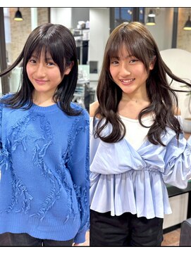 イブヘアー(eve hair) ♪エクステ/長さ出し/ブラウンカラー