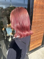 ラフ バイ マグ 南松本(R.A.F. by Mag)&nbsp;冬の美人髪◎ダブルカラーピンクで艶めく透明感カラー