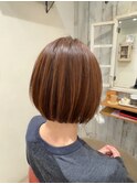 首元スッキリボブ