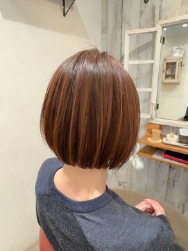 首元スッキリボブ