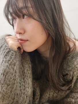 ベベ('BEBE) セミロング オリーブ ベージュ