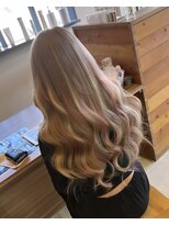 ラピステン 福岡天神 大名店(Lapis)&nbsp;ブリーチ/ダブルカラー/ミルクティー/ギャル/ハイライトエクステ