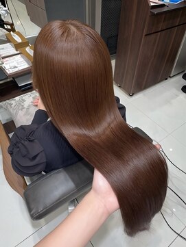 フォルテロゼ 横浜(FORTE rose) ブリーチなしで明るく可愛い!オリーブベージュ