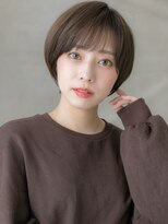 モッズヘア 越谷(mod's hair)&nbsp;ダークグレーアッシュ小顔クールショートマッシュX越谷30代40代